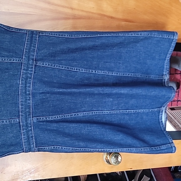 J Crew Denim Sleeveless Dress1 - Picture 8 of 10